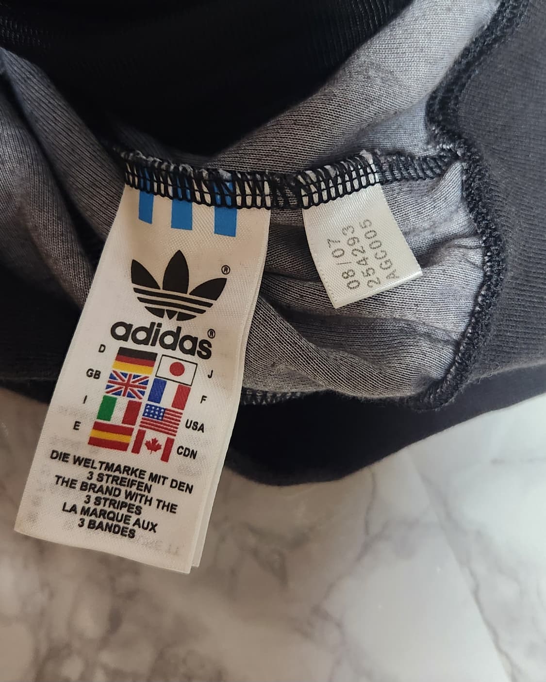 아디다스 벨벳 브라운 트레이닝 져지 자켓 상품이미지6