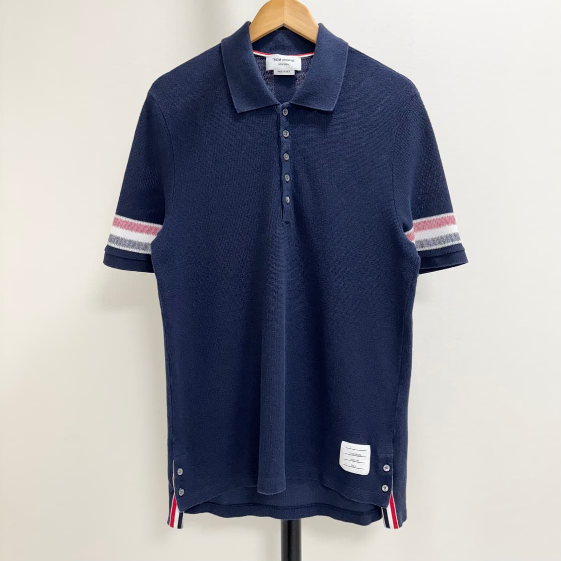 [4]톰브라운 사선로고 pk 카라티 상품이미지1