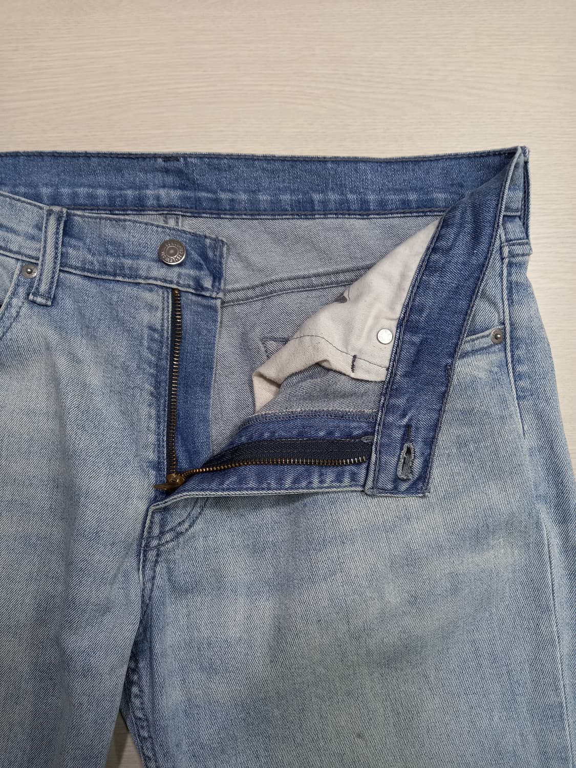 33 리바이스511 워싱 스판 슬림일자진 연청 33-436 상품이미지7