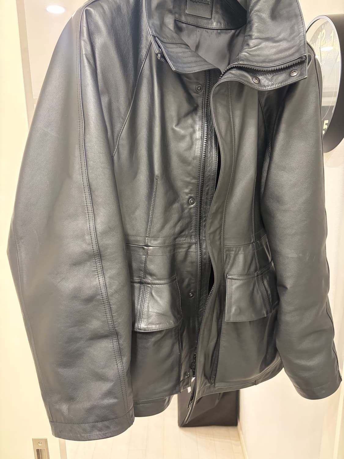 머듈 레더 파카 3사이즈 상품이미지6