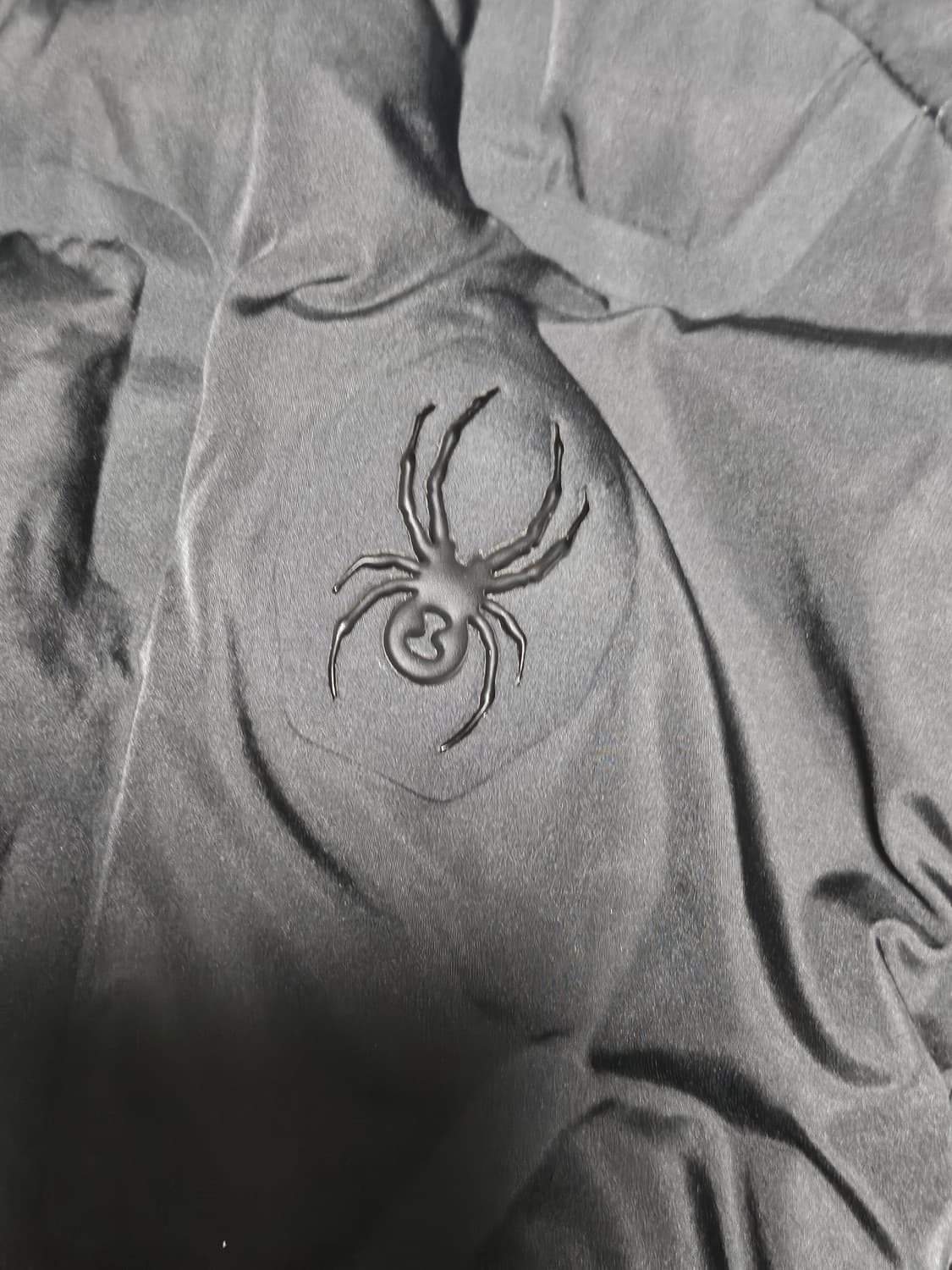 스파이더 덕다운 패딩 블랙 XXL 상품이미지3