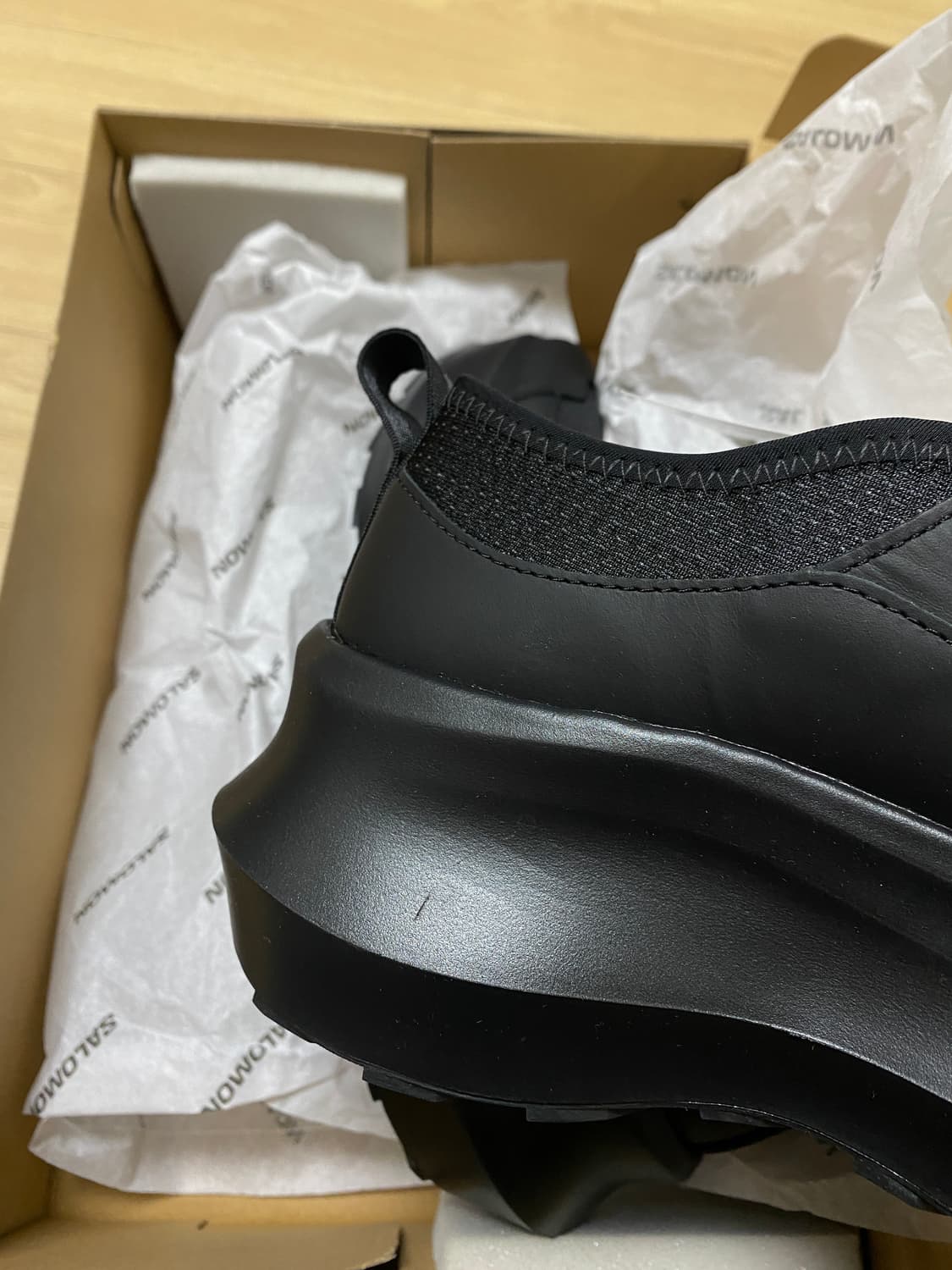 꼼데가르송 살로몬 메리제인 플랫폼 블랙 240 상품이미지5