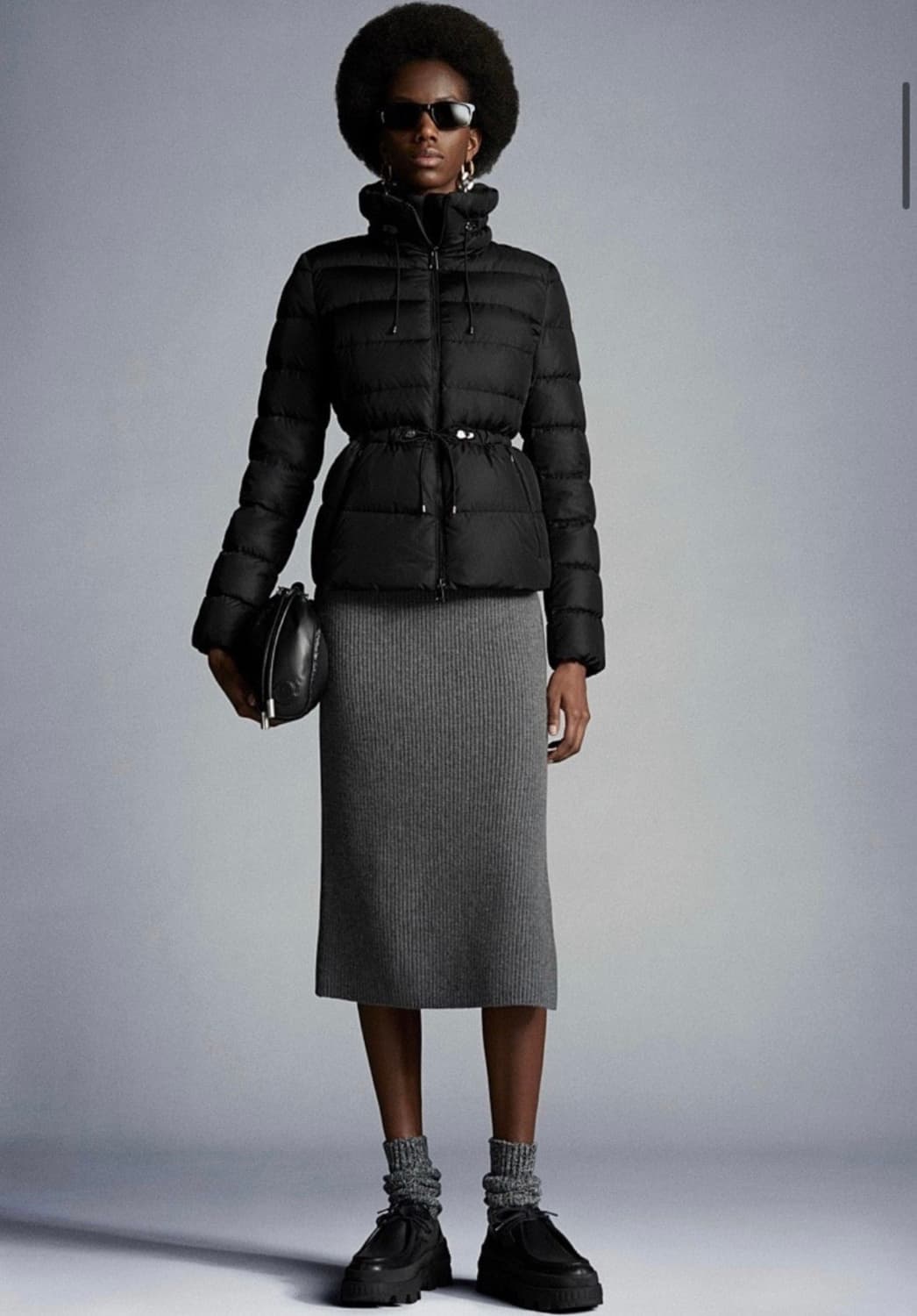 (정품)몽클레어 마르케 패딩 0사이즈 블랙 상품이미지2