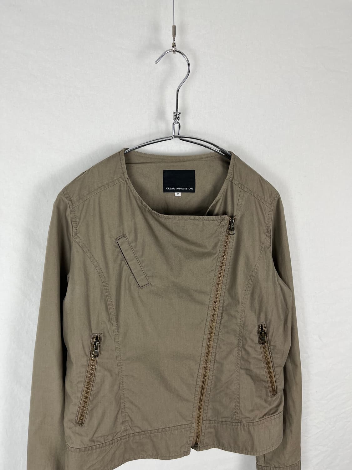 Vintage 코튼 라이더자켓 상품이미지3