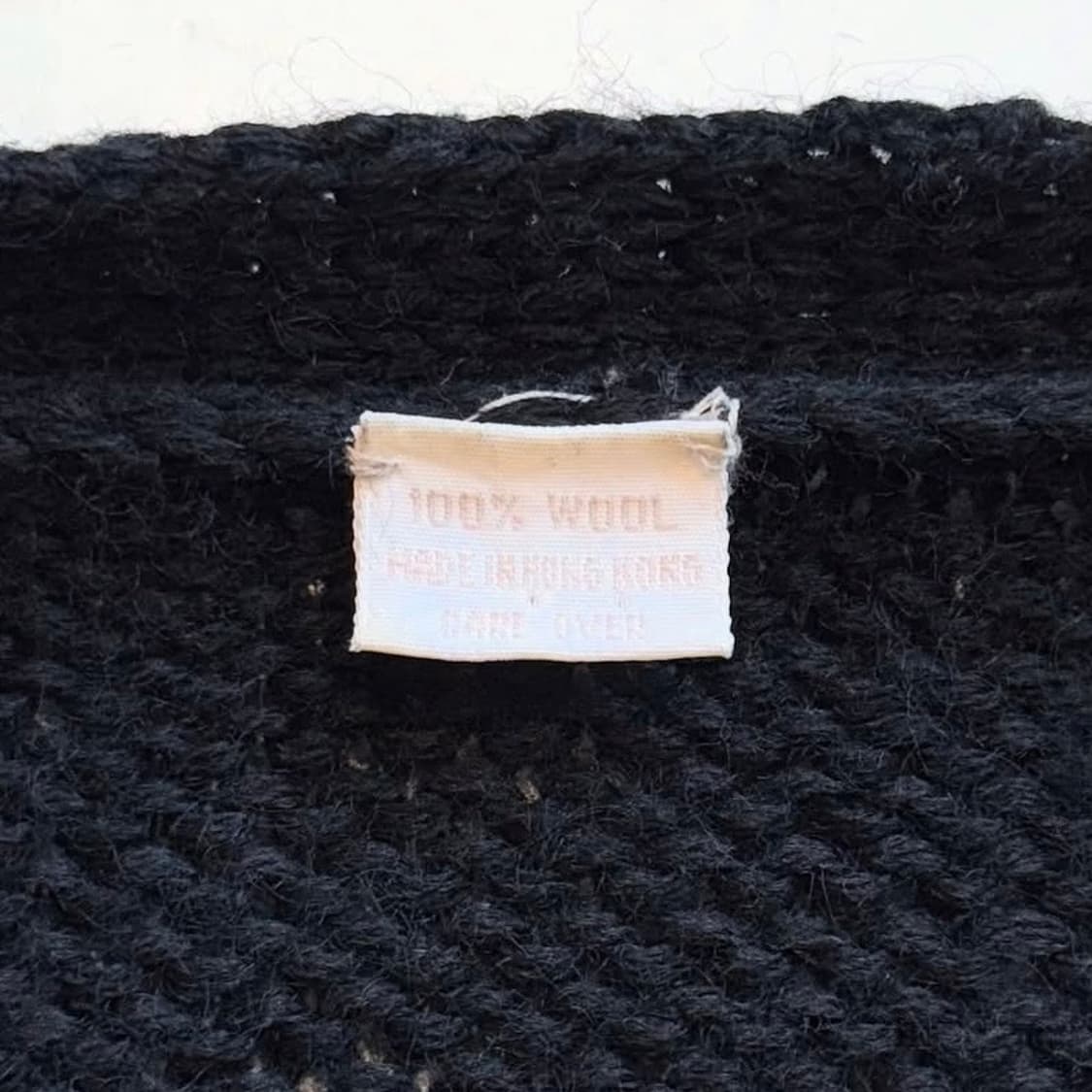 80년대 빈티지 패치워크 울 가디건 상품이미지5