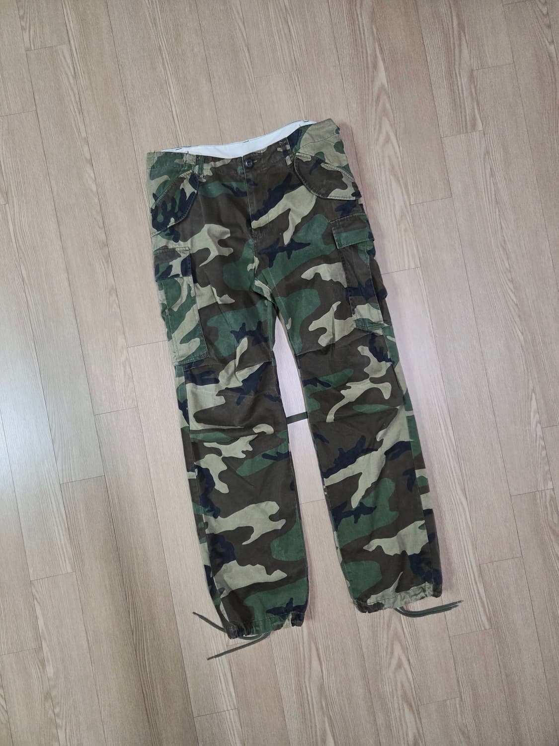 휴스턴 카모플라쥬 원워싱 카고 팬츠 상품이미지3