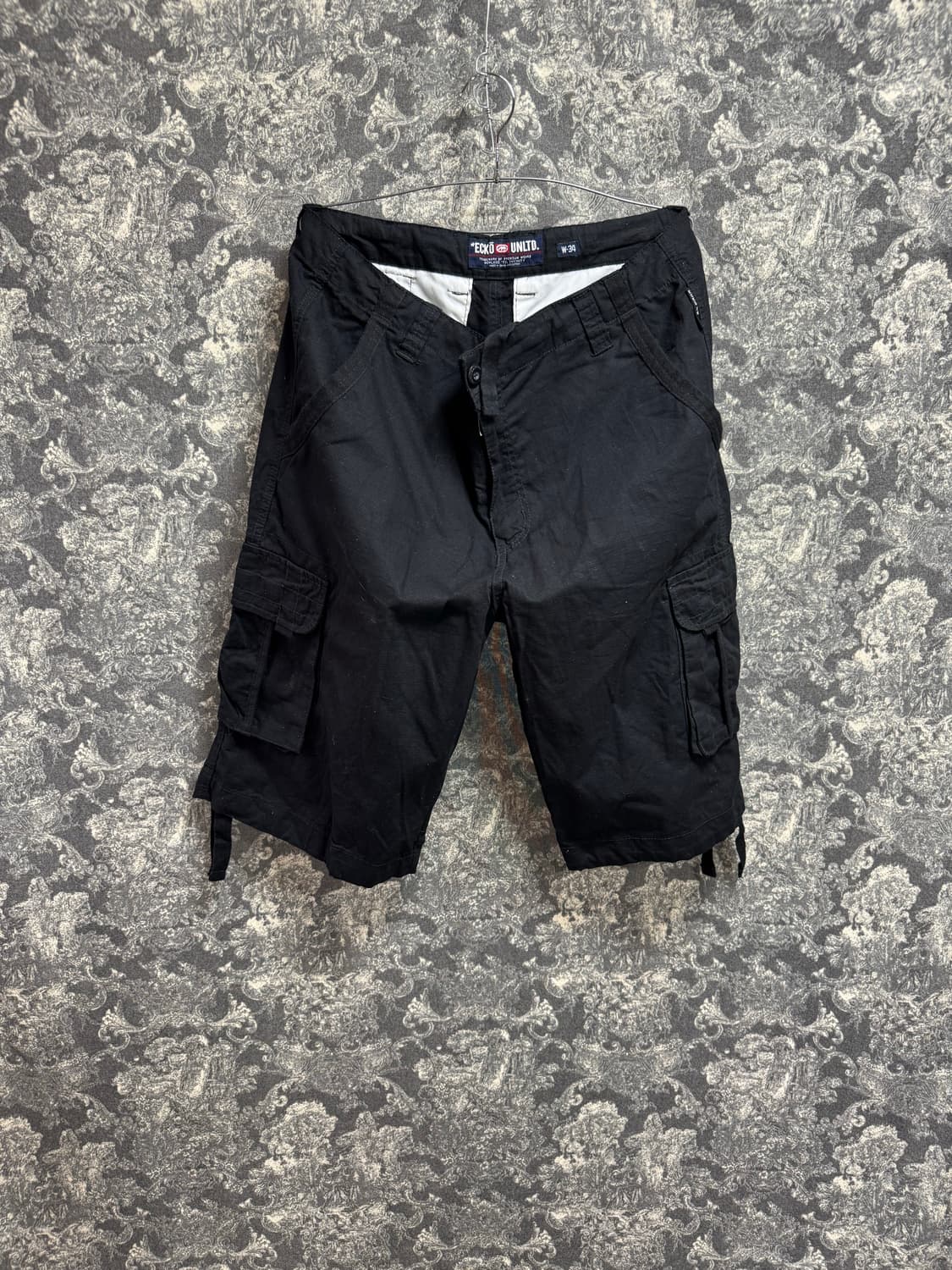 ecko 에코 언리미티드 유틸리티 포켓 카모 와이드 숏팬츠 상품이미지3