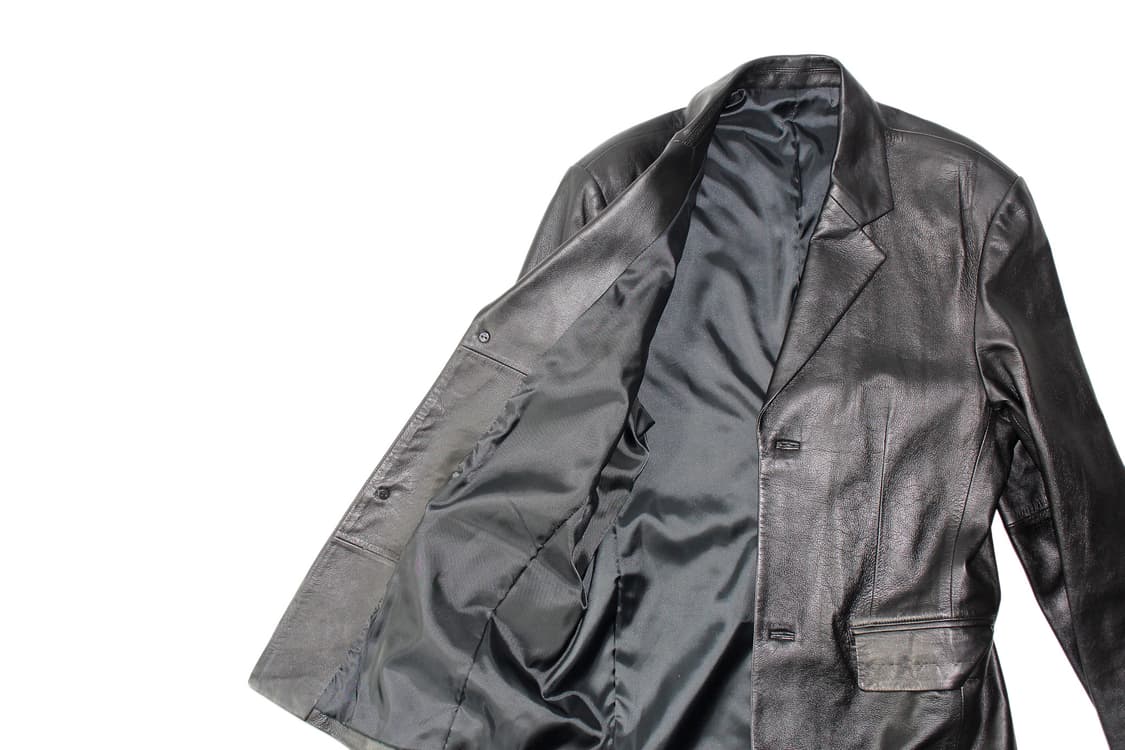 2000s 램스킨 레더 블레이저 자켓  상품이미지4