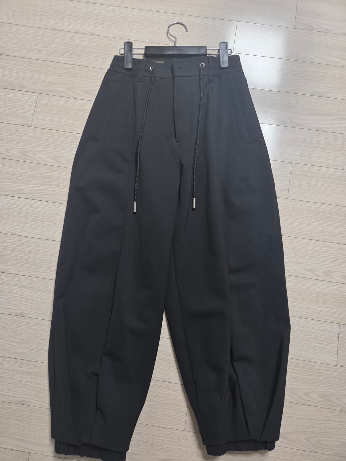 송지오 컬렉션 언더다트 한복 팬츠 블랙 (SG5PT780 상품이미지1