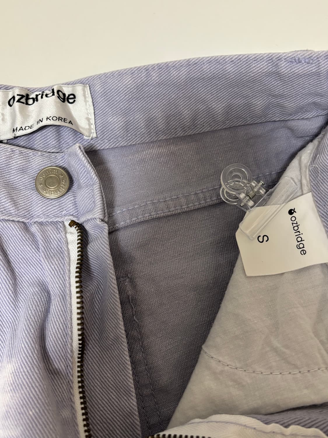 faerie 샵페어리 컬러 틴티드 코튼팬츠 보라 퍼플 바지 모리걸 상품이미지3