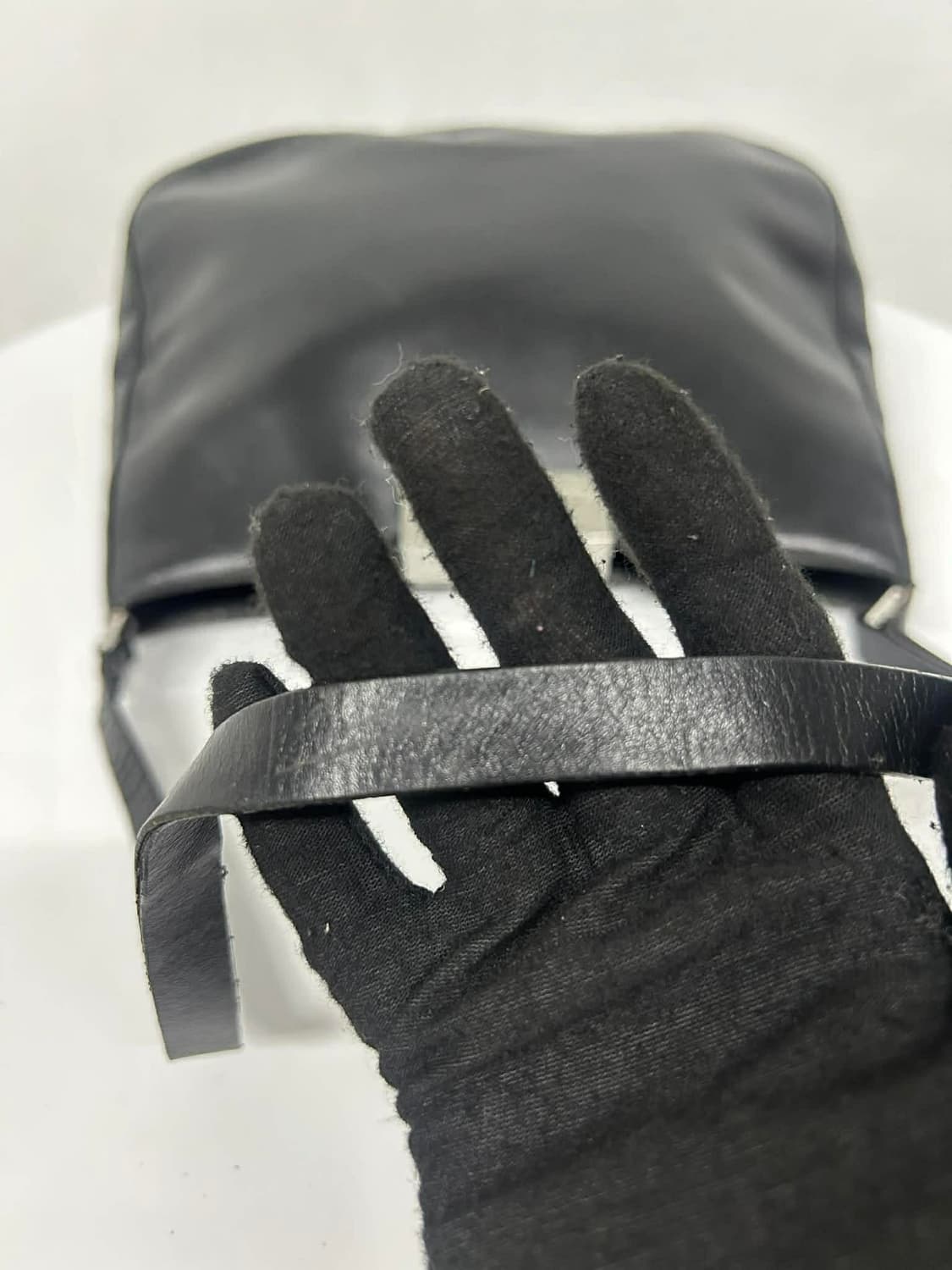 살바토레 페라가모 간치니 빈티지 레더 호보 숄더백 토트백 상품이미지9