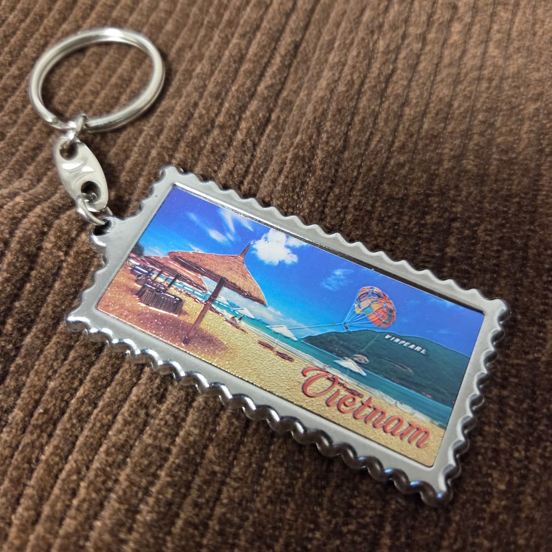 빈티지 Vietnam 엽서 스타일 키링 상품이미지2