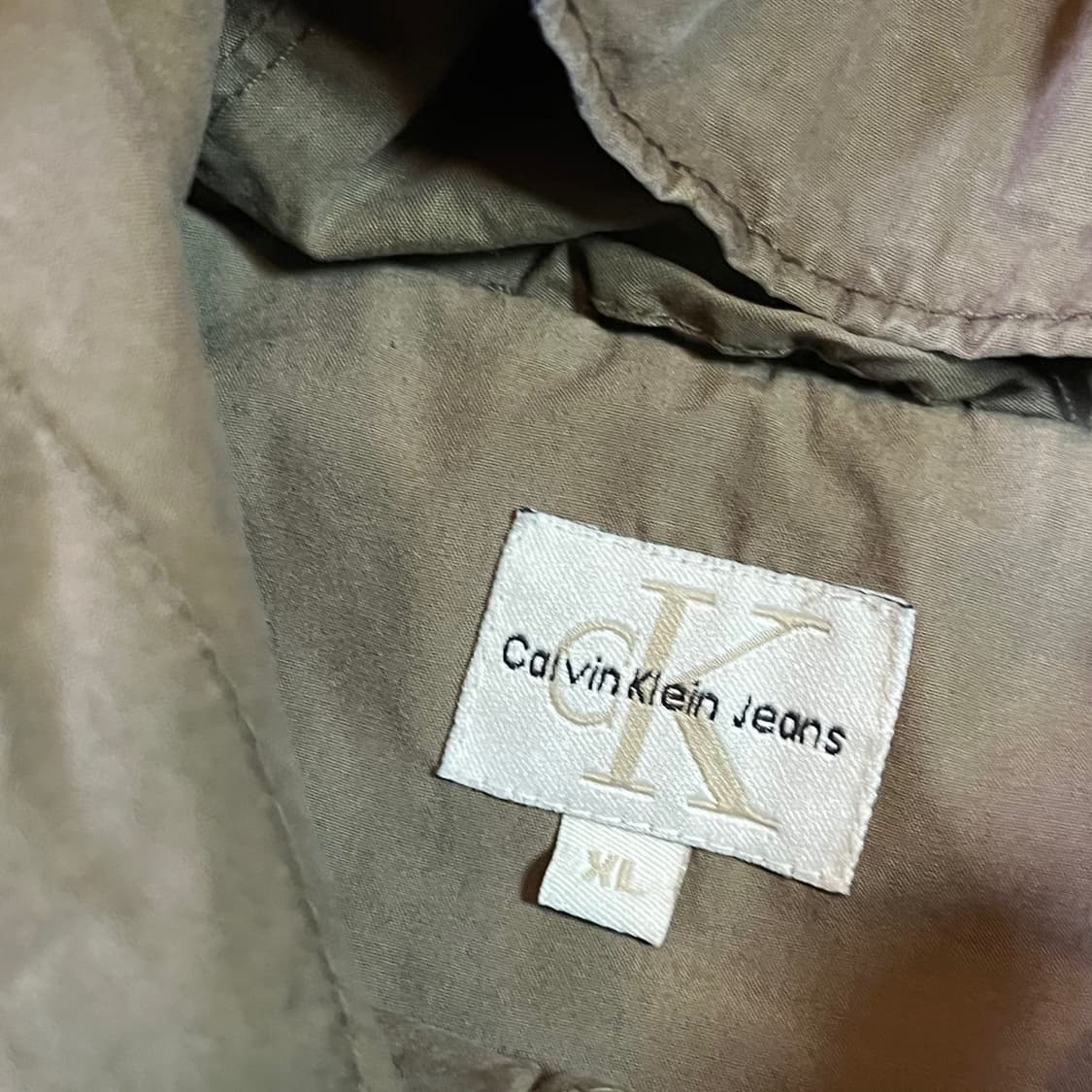 캘빈 클라인 하이넥 후드 블루종 상품이미지4