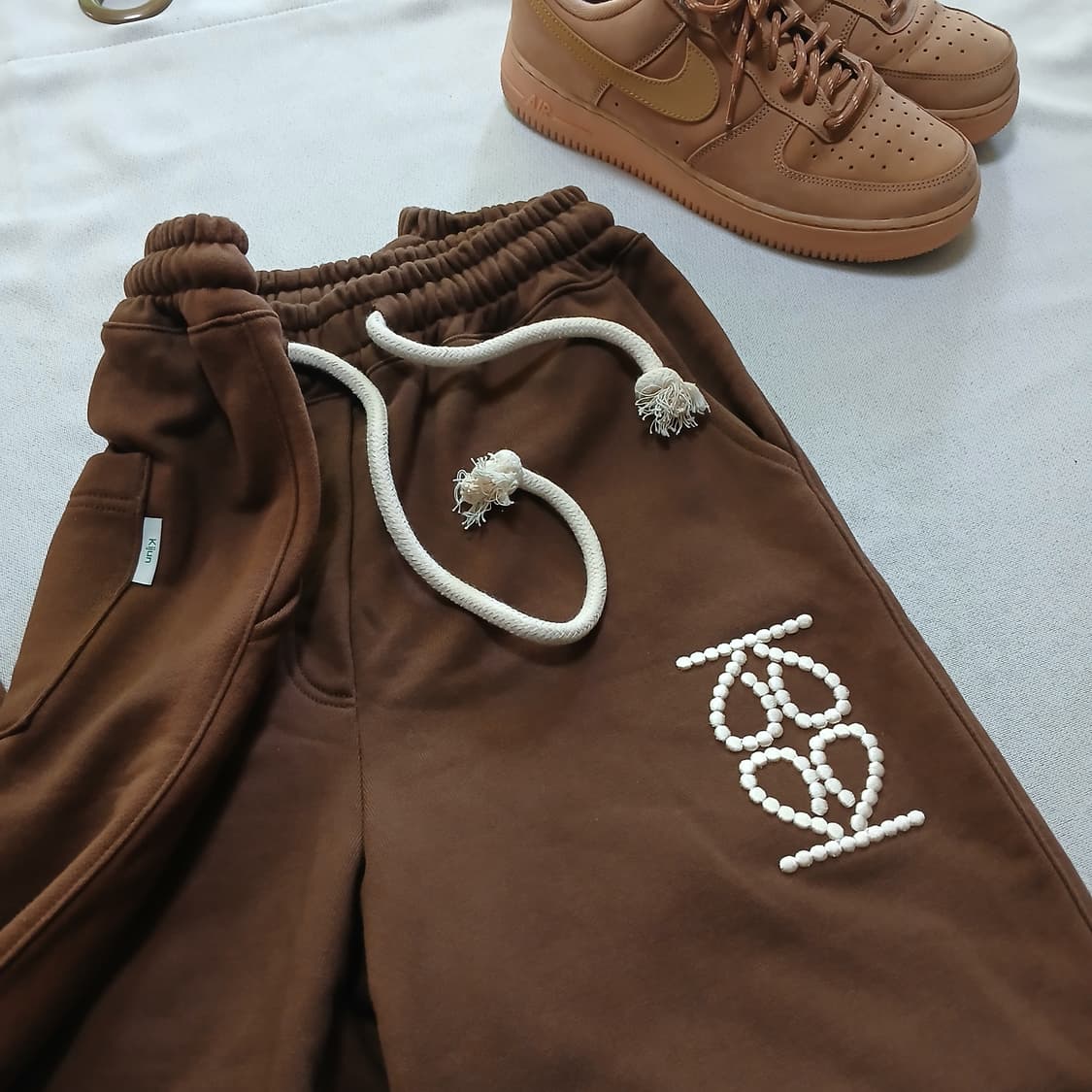 kijun 기준 로고 스웻팬츠 조거 바지 상품이미지2