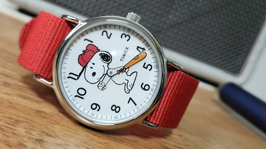 # 타이맥스 X 피너츠 스누피 위켄더 남녀공용 손목시계 급처 상품이미지6