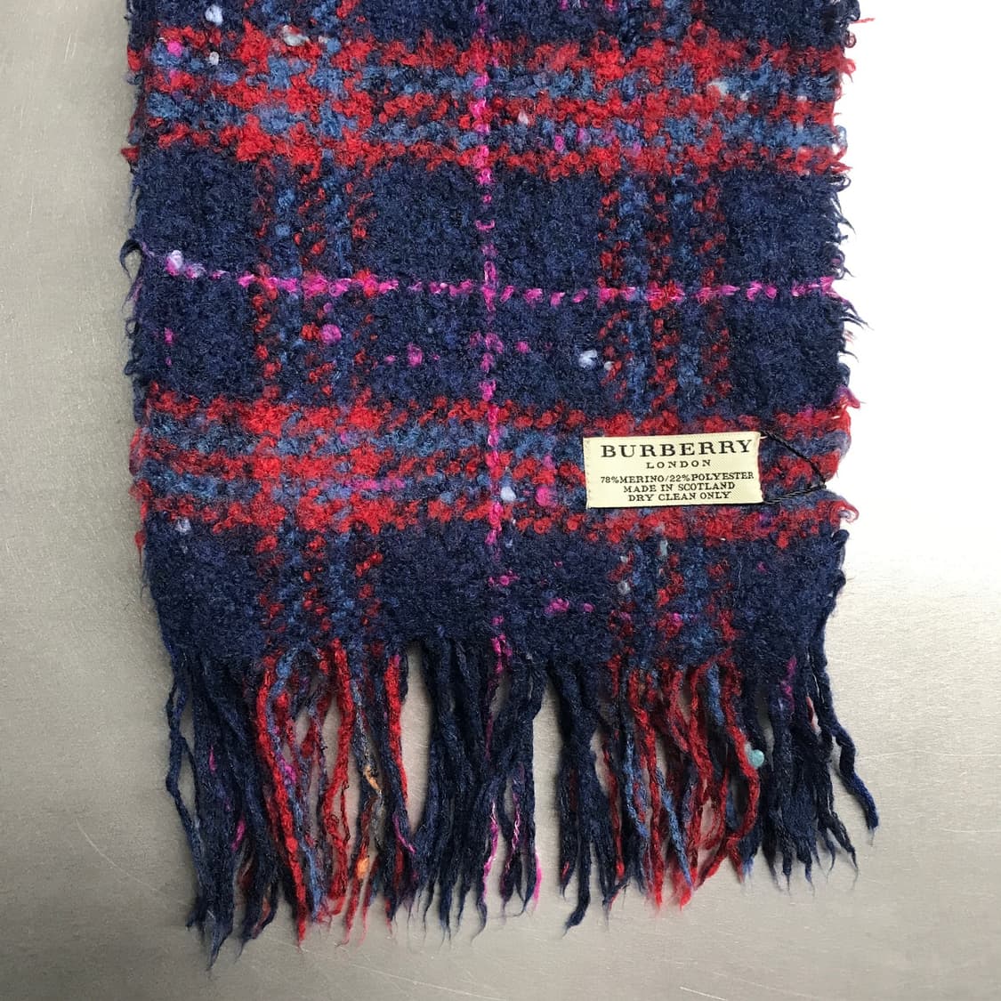 버버리 정품 메리노 혼방 머플러 상품이미지3