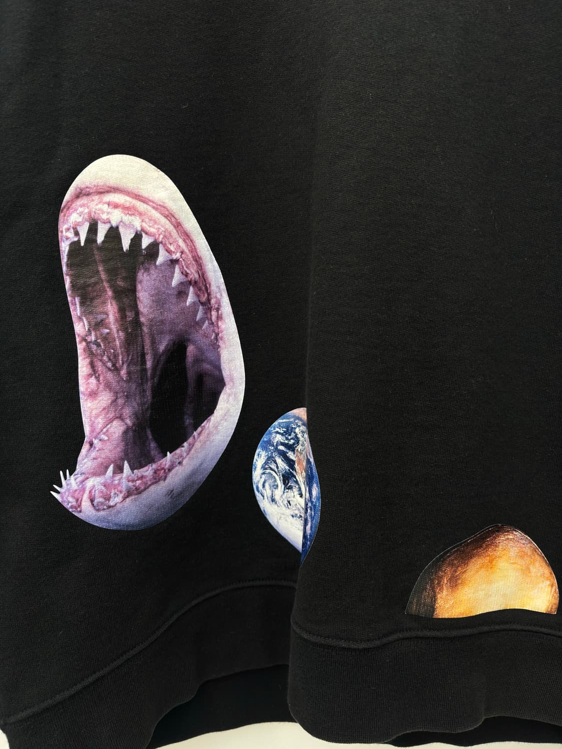 X STERLING RUBY  PATCHES COTTON CREWNECK 상품이미지3