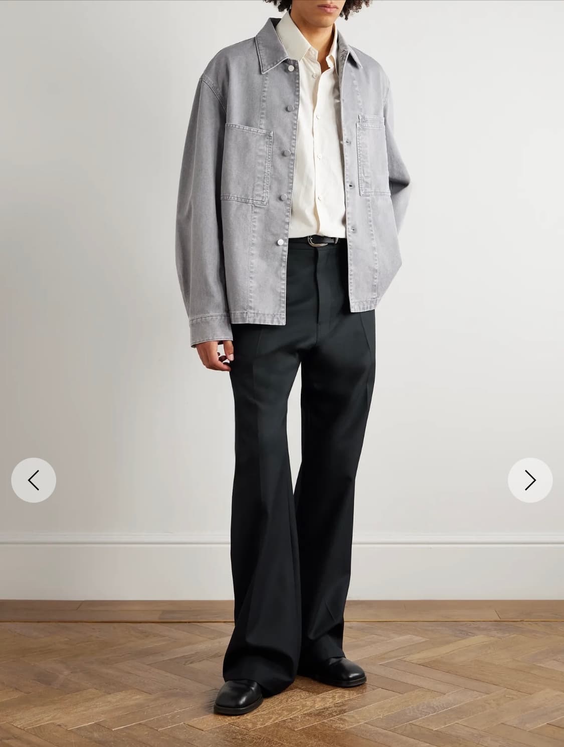 르메르 워크웨어 데님 오버셔츠 자켓 상품이미지1