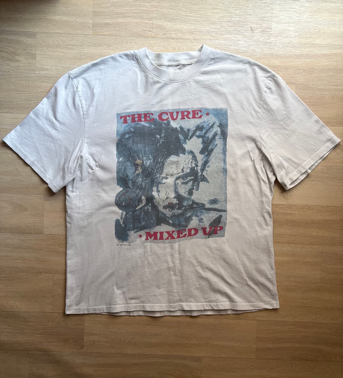 더큐어 The Cure 리프린트 빈티지 밴드티 xl 상품이미지1