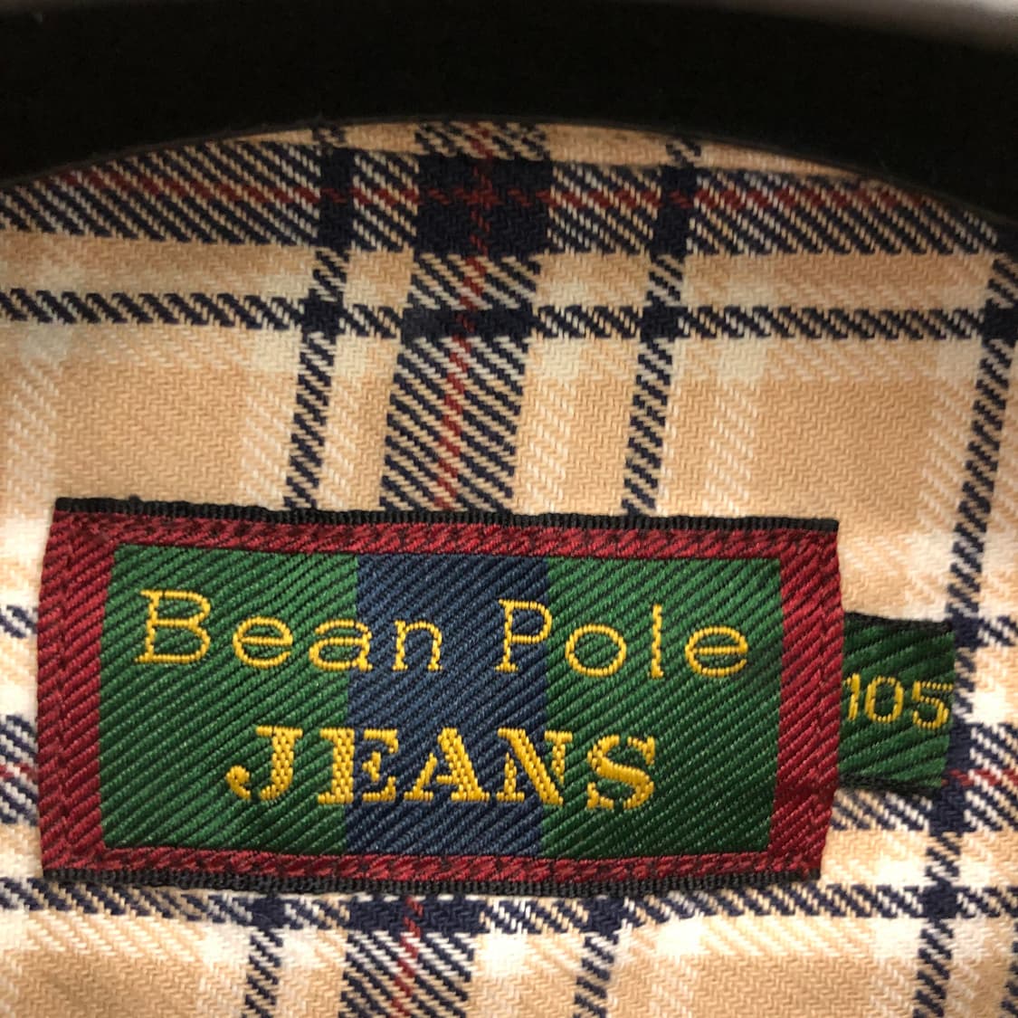 빈폴 올드스쿨 자수로고 플란넬셔츠 105 상품이미지5