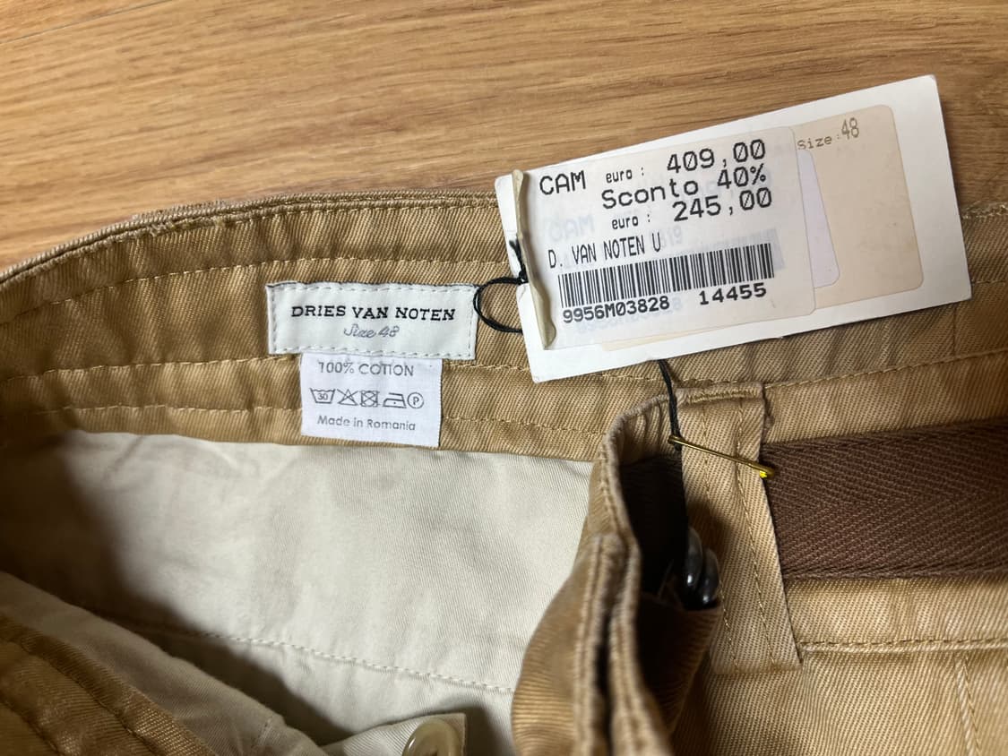 드리스 반 노튼 바지 상품이미지3