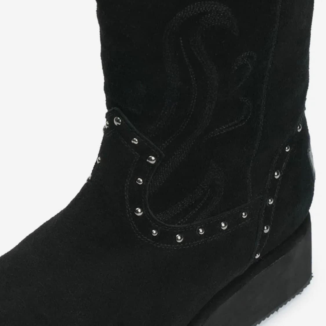 이크닉 X 오도어 웨스턴 퍼 부츠 블랙 240 상품이미지7