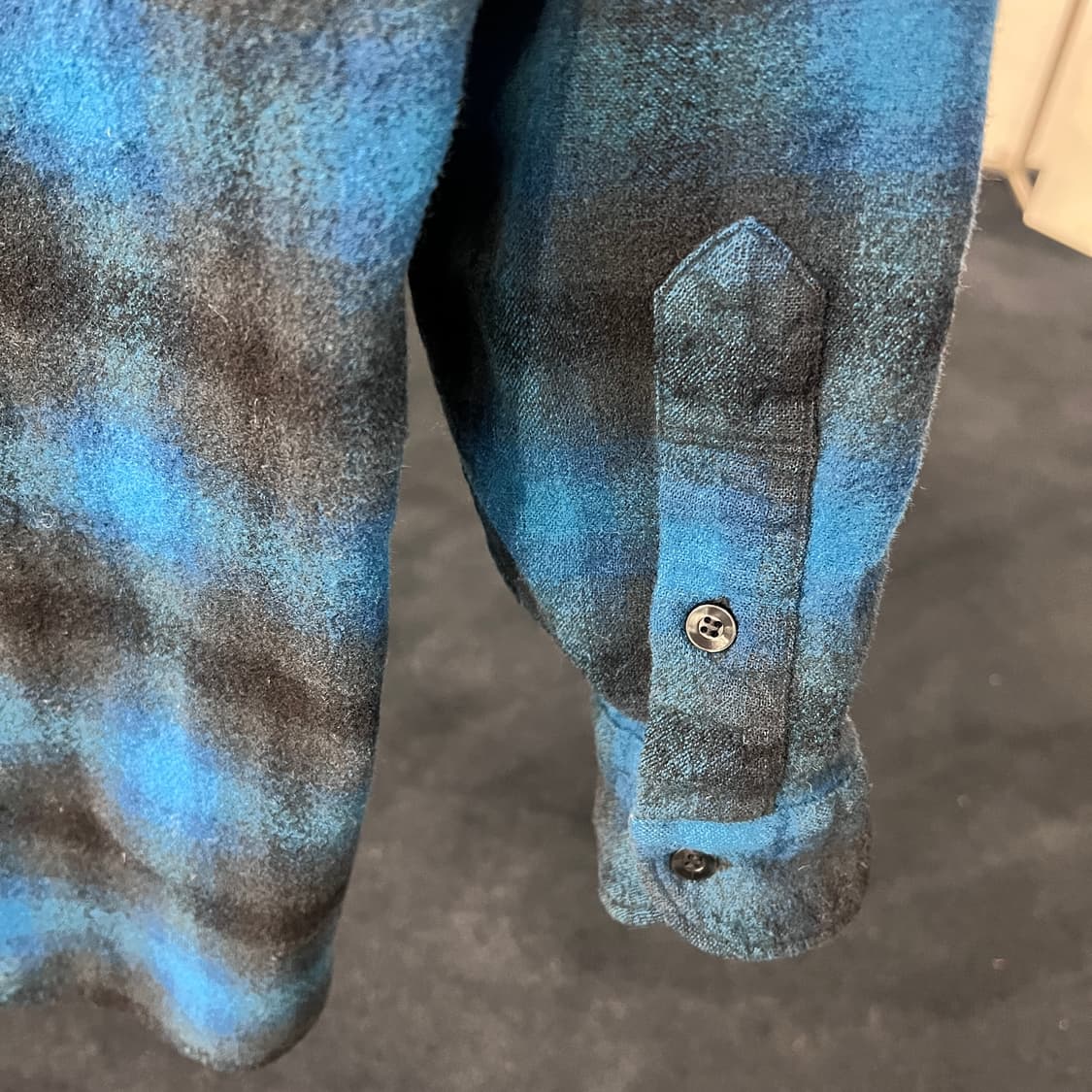 [S] 80s 펜들턴 버진울 플란넬셔츠 상품이미지6