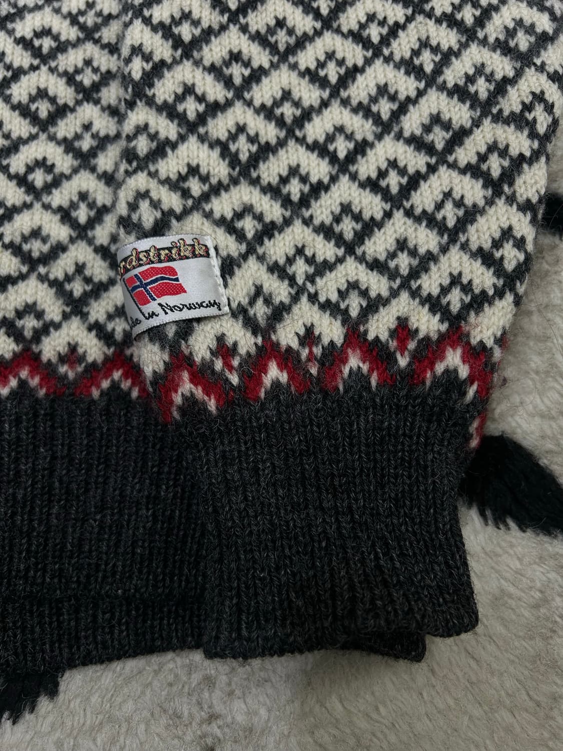 [실측XL]Nordstrikk 노르딕 패턴 가디건 상품이미지4