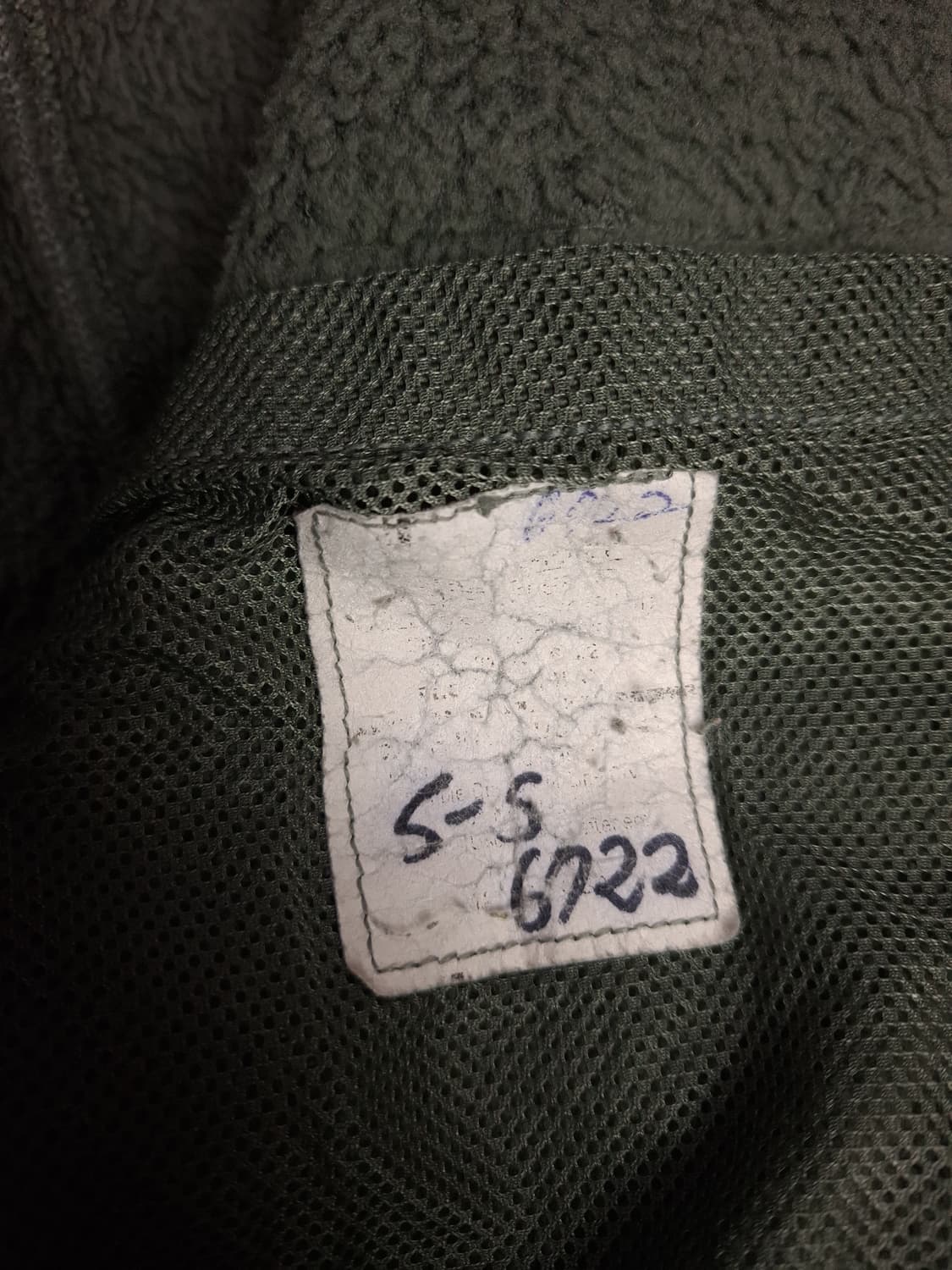 오리지날 미군 지급용 ACU 폴라텍 자켓 상품이미지3