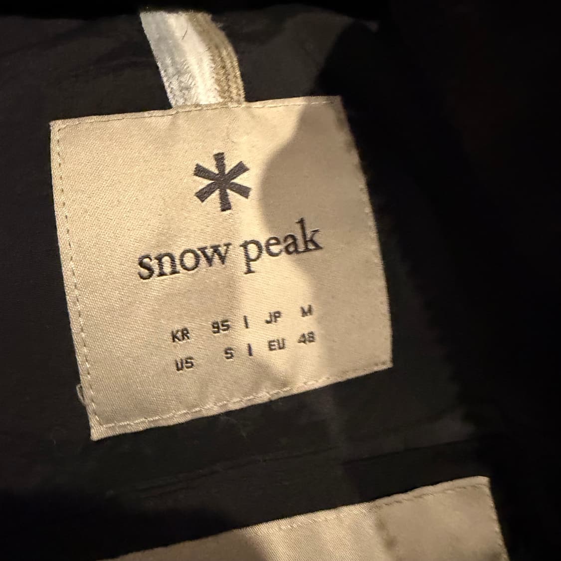 스노우피크 사선 포켓 헤비 다운 자켓 상품이미지3