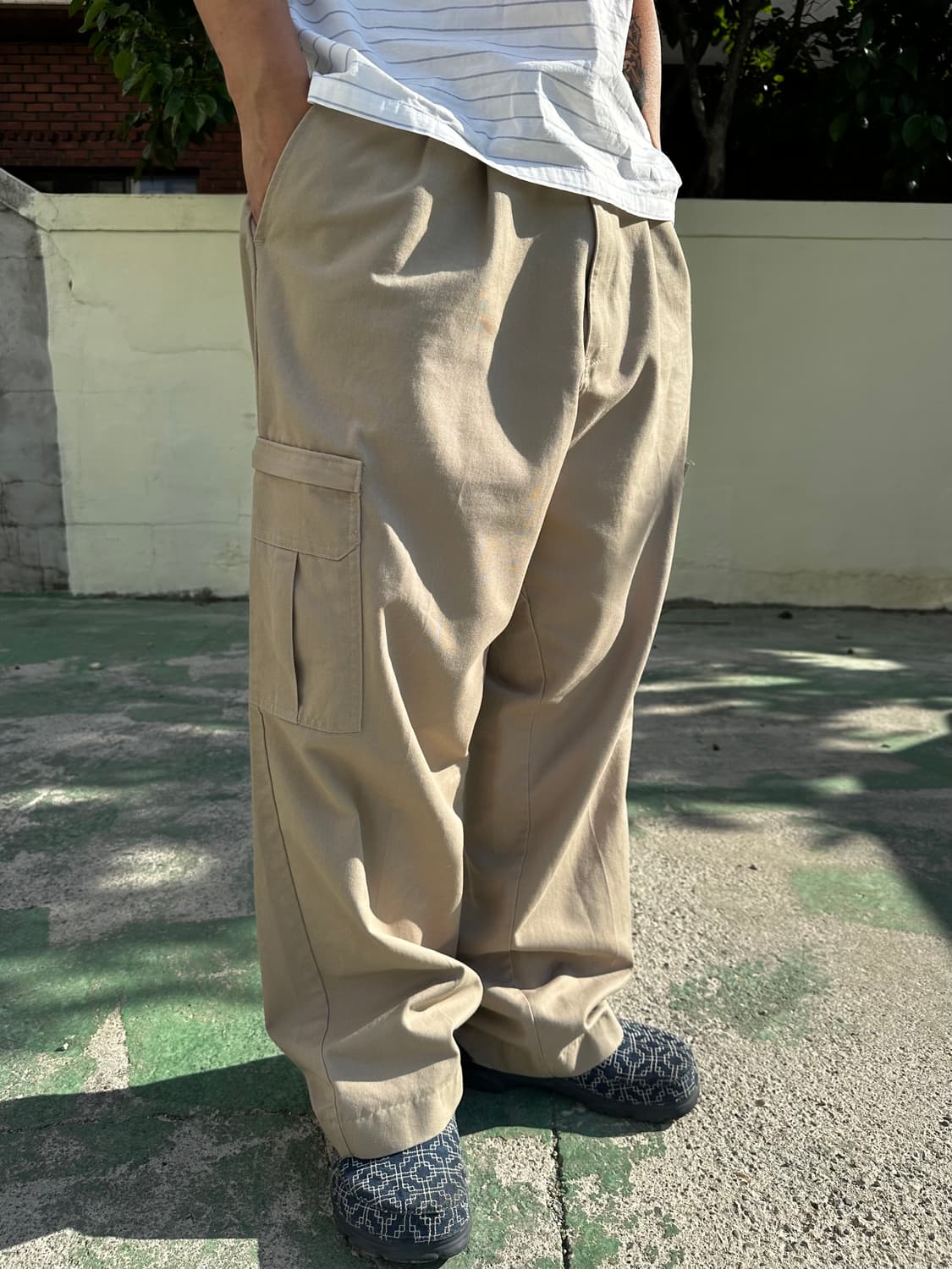 디키즈 와이드 워크 카고팬츠 상품이미지1