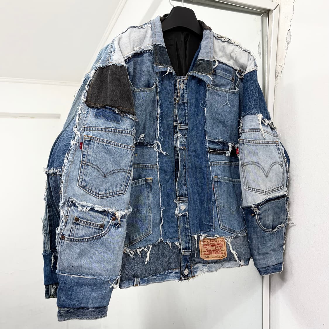 리바이스 리워크 그런지 데님 자켓 상품이미지5