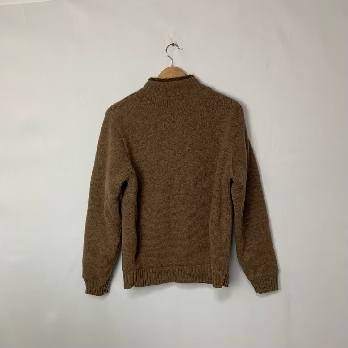 엘엘빈 LLBean 브라운 후리스 플리스 니트 집업 브라운 정품 빈티지 상품이미지5