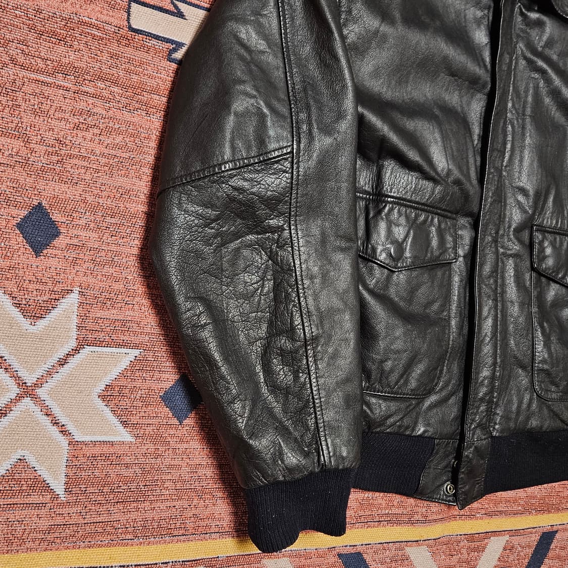 90s 하드록카페 A-2 자켓 / 메이드 인 코리아 상품이미지2