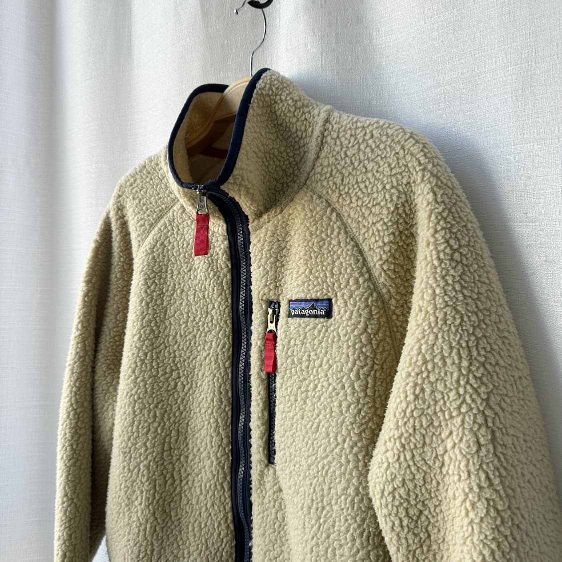 파타고니아 레트로 파일 플리스 자켓 ELKH 베이지 L 상품이미지4