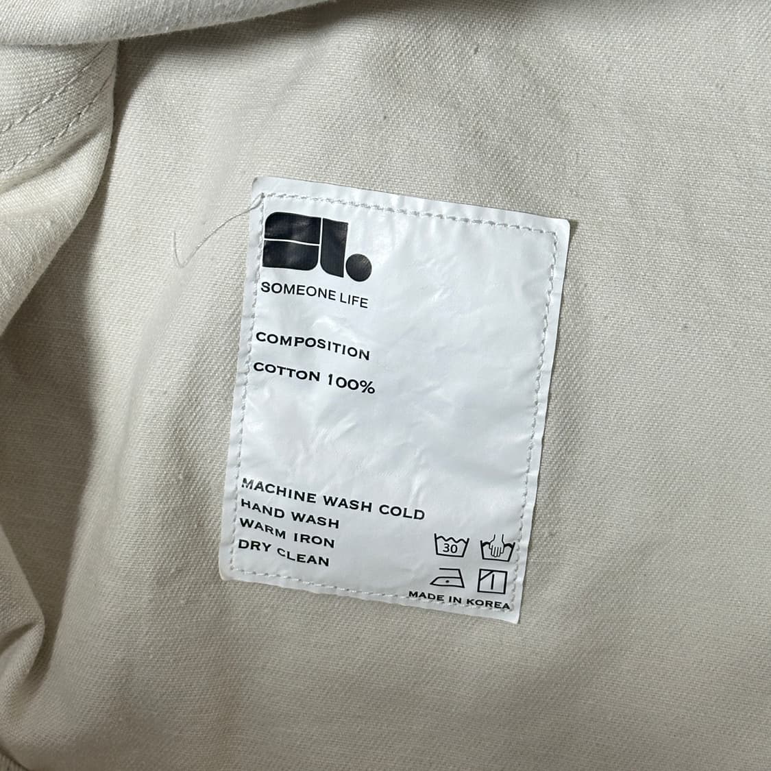 정가 60만원 3(105-110) 다레니모 헌팅 핸드프린팅 사파리 자켓  상품이미지6