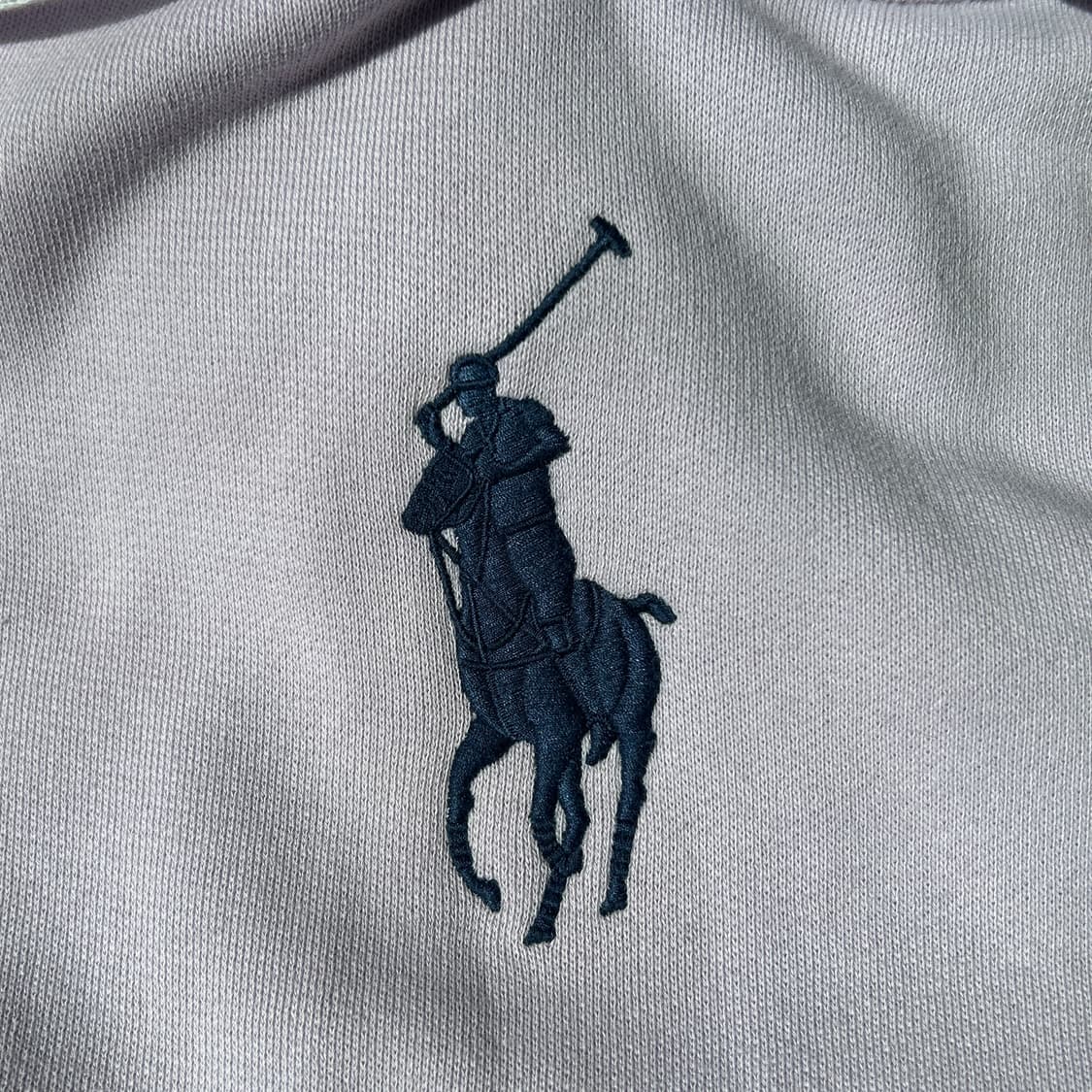 폴로 랄프로렌 빅포니 연보라 후드티 상품이미지5