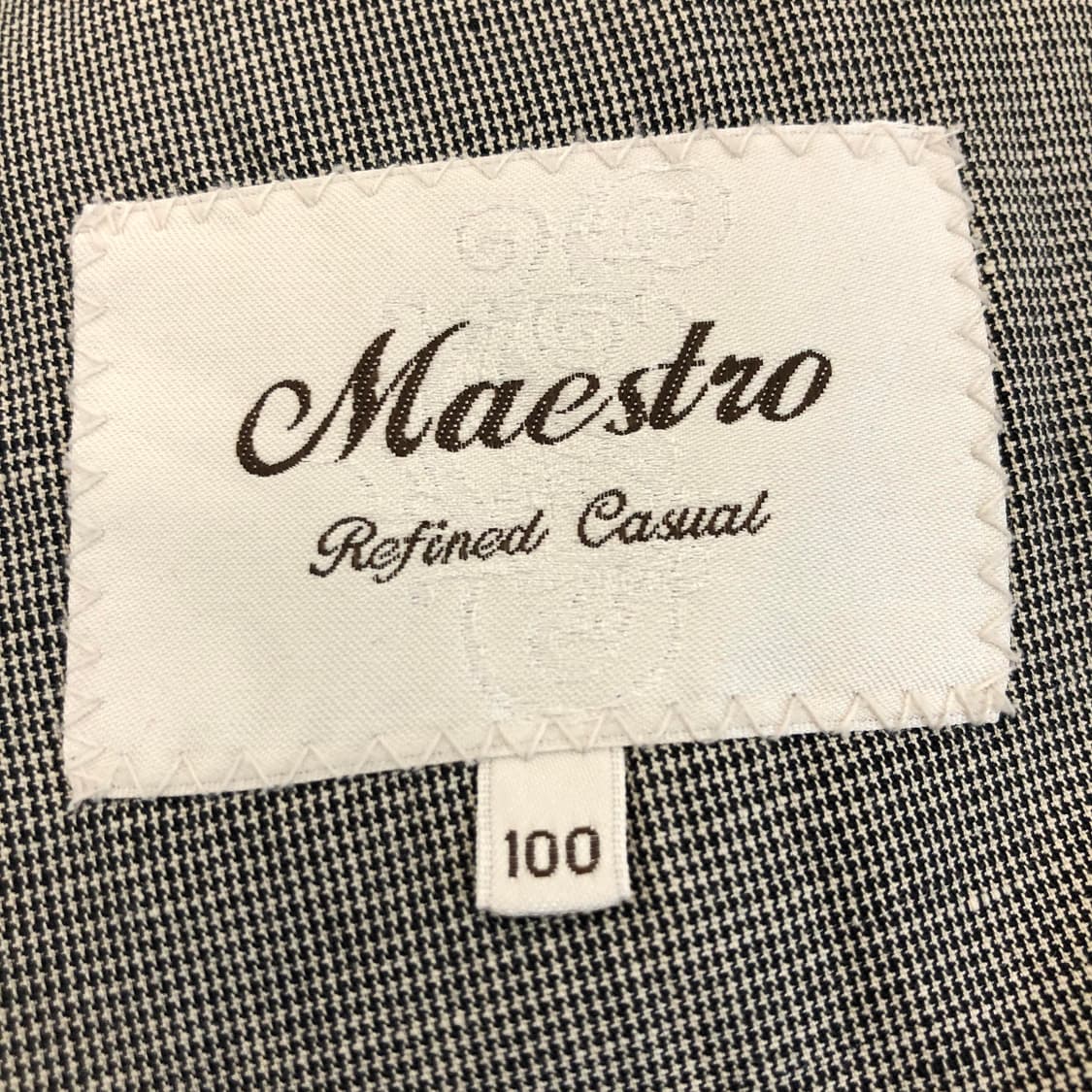 마에스트로 린넨혼방 자켓 100 사이즈 상품이미지6