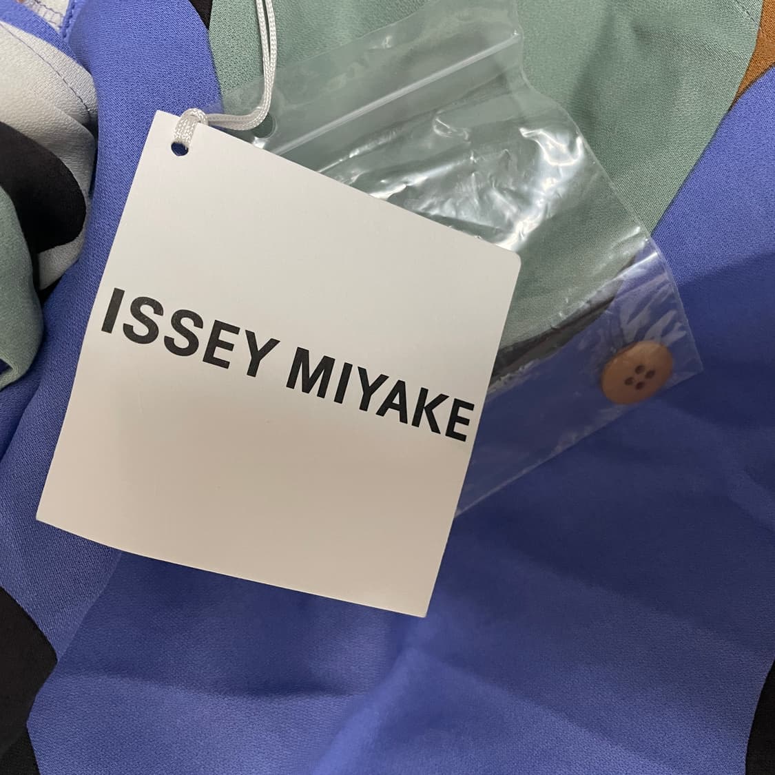 이세이미야케 패턴 폰쵸 케이프 새상품 상품이미지5