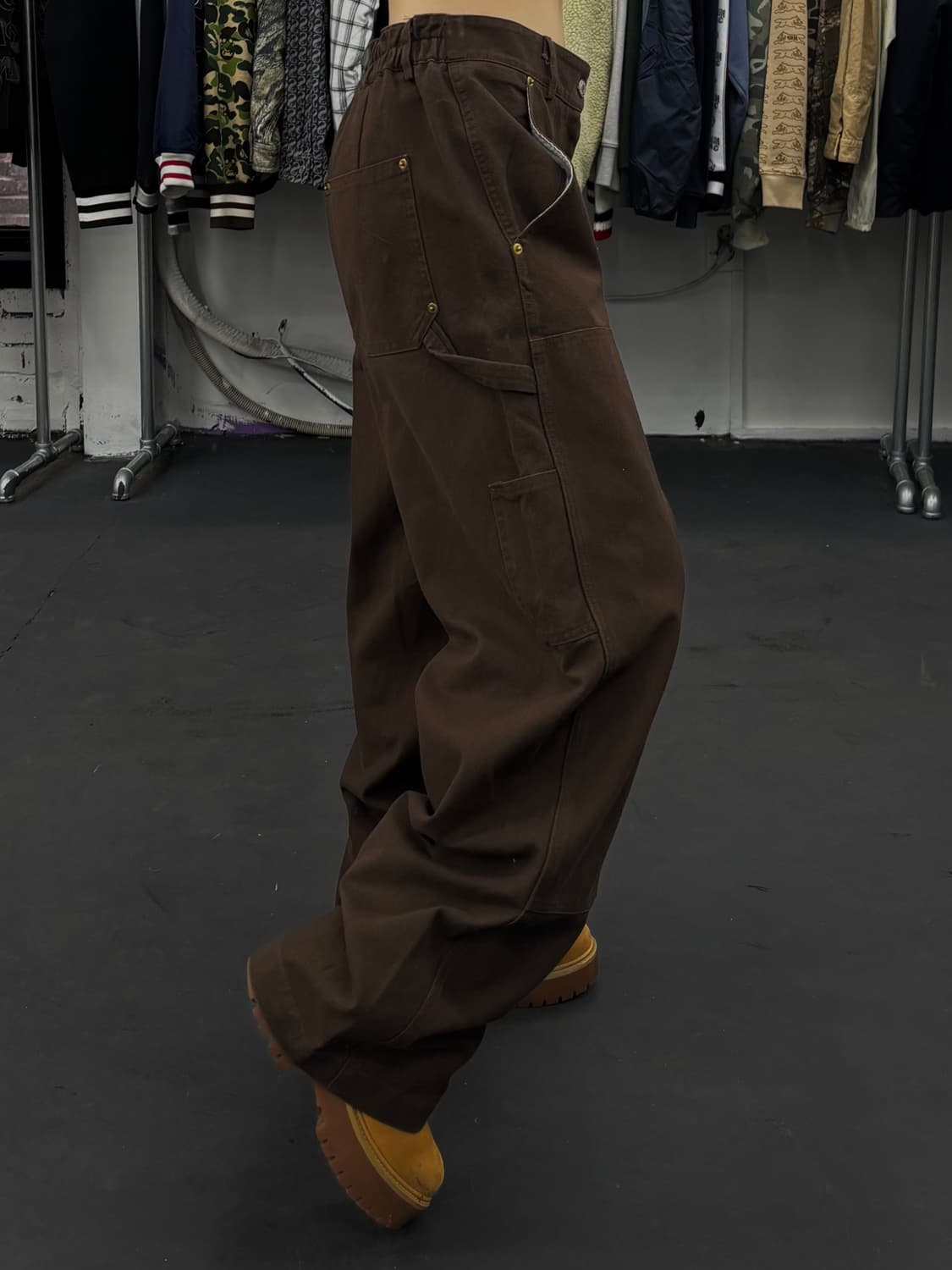 VTG 하프밴딩 더블니 팬츠 상품이미지3