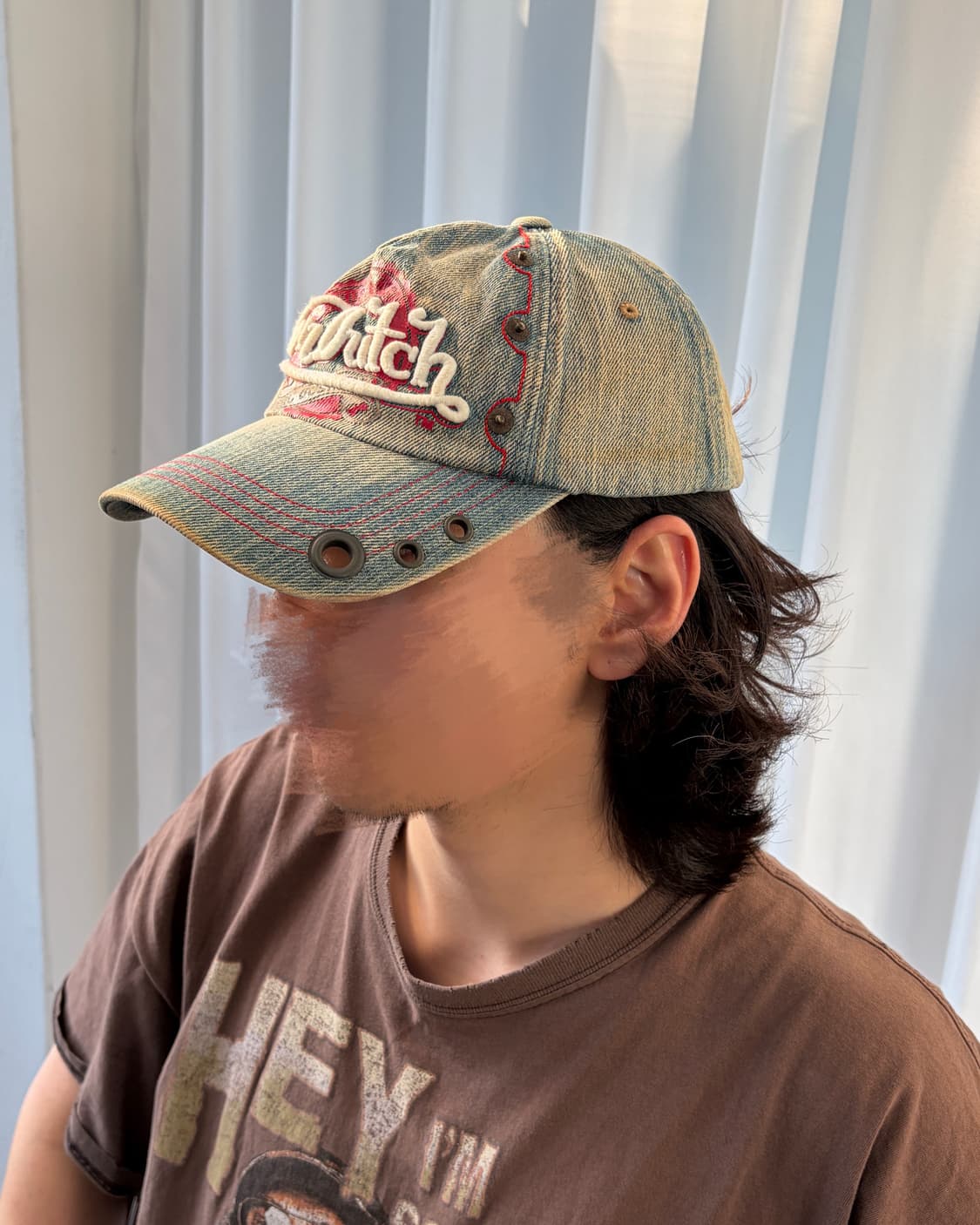 본더치 VonDutch 빈티지 데님 볼캡 모자 상품이미지2