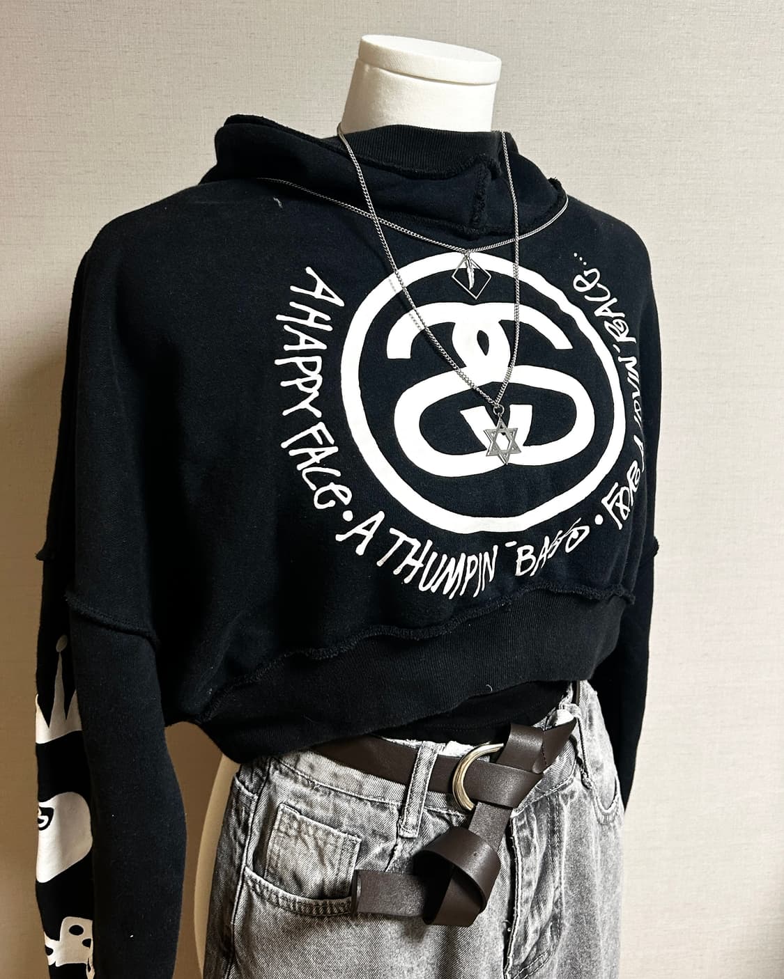 [스투시]Stussy Crop Hoodie 상품이미지1