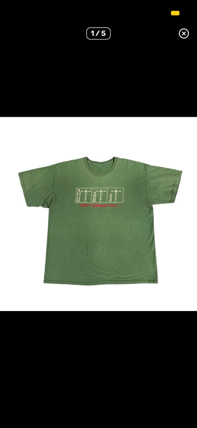 빈티지 2000s Jesus 지저스 티셔츠 상품이미지1