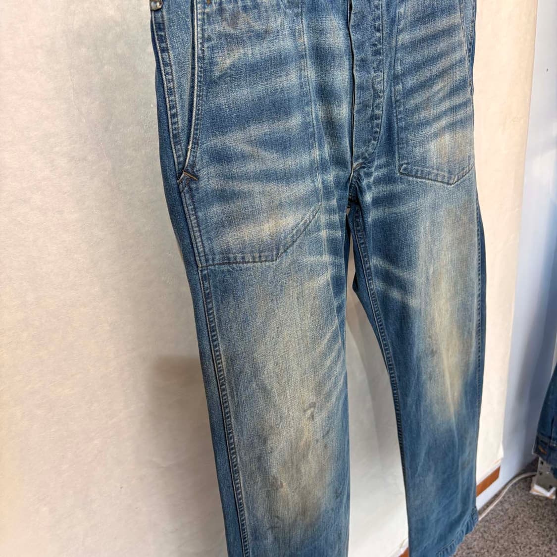 34-36 더블알엘 rrl double rl 데님 워크팬츠 상품이미지3