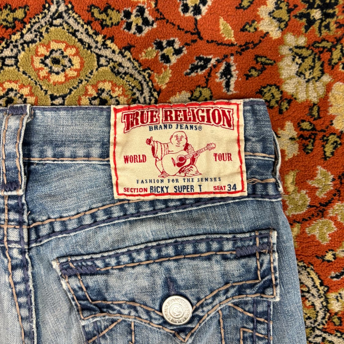 [31] 트루릴리전 RICKY SUPER T 데님 팬츠 상품이미지4