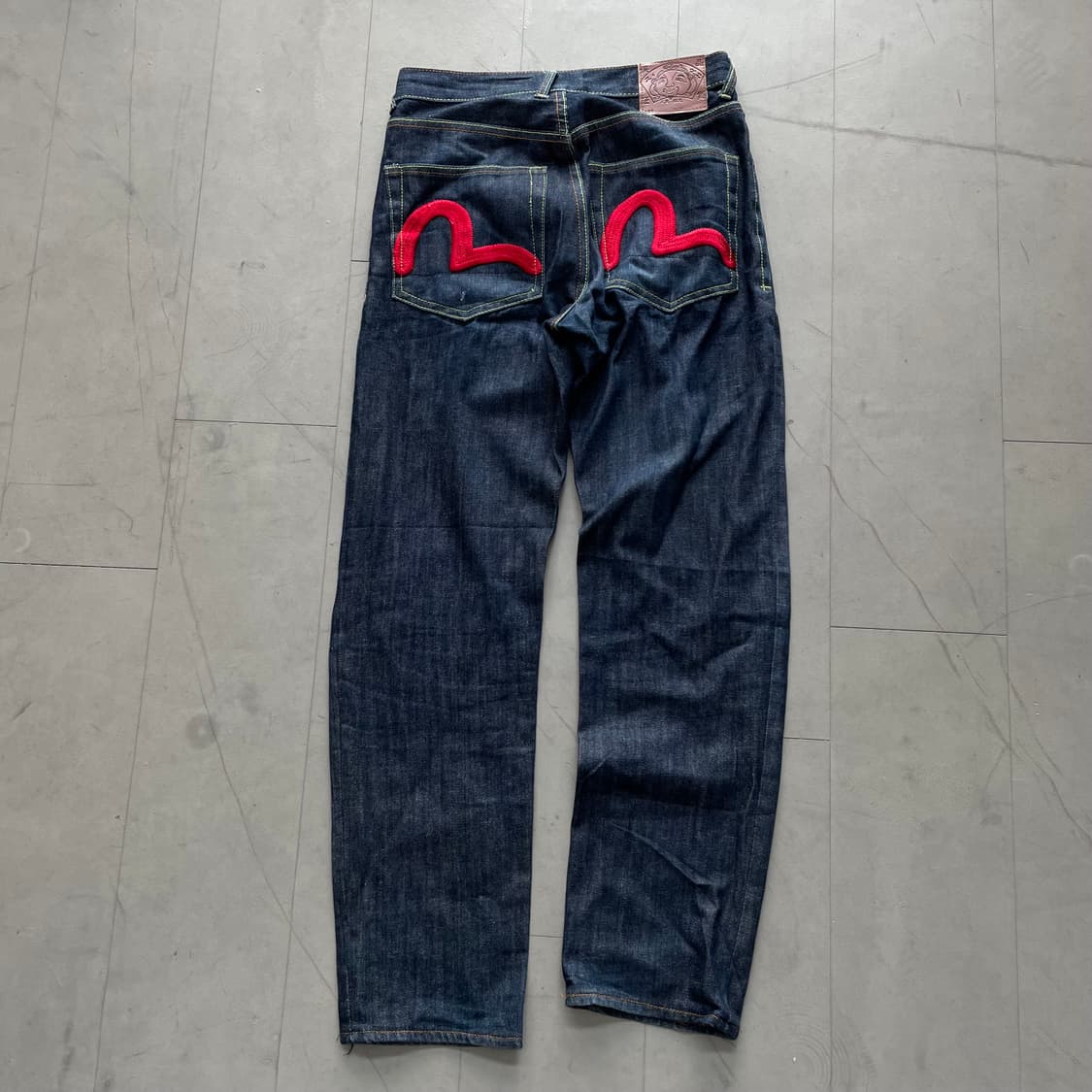 에비수 자수 데님 상품이미지4