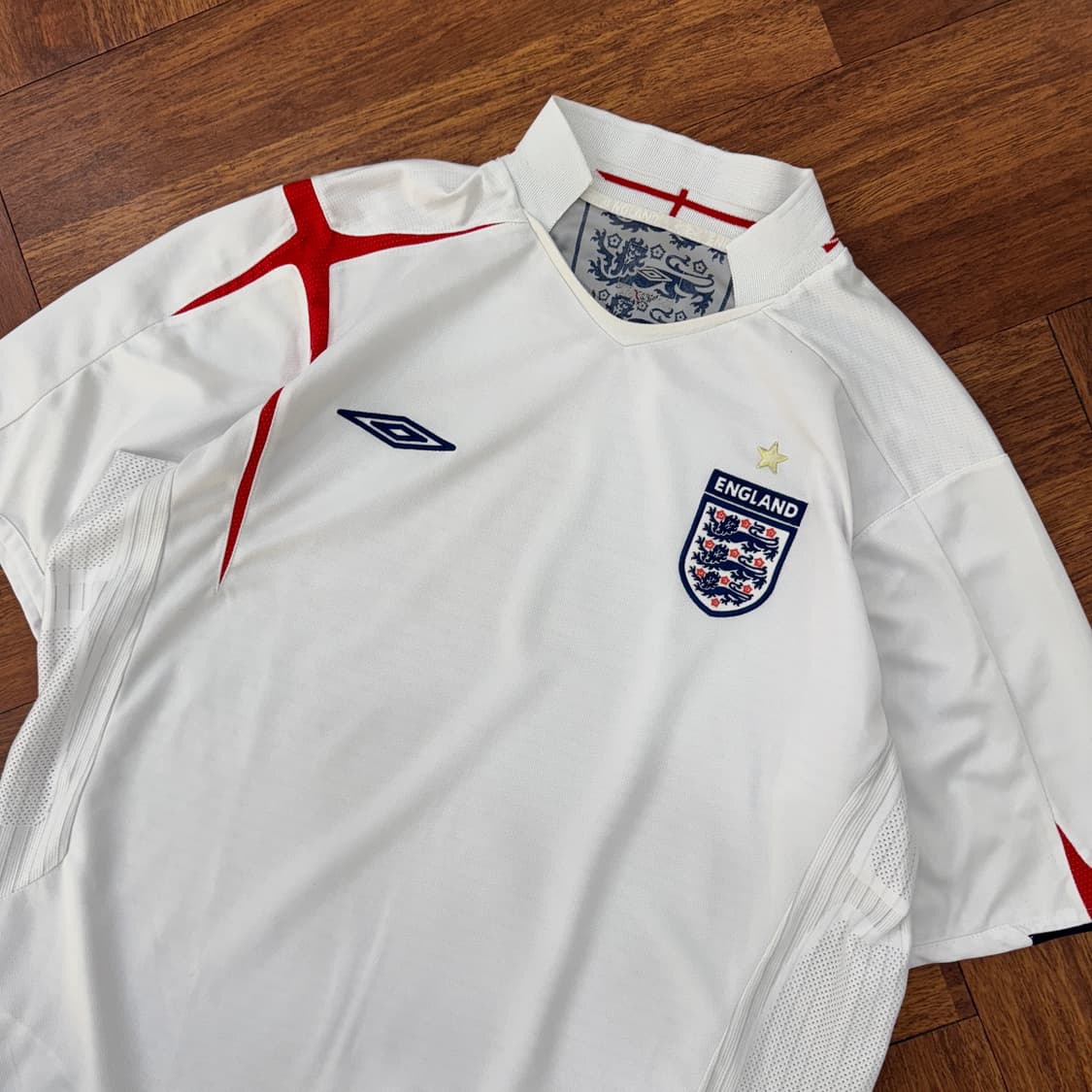XL 엄브로 잉글랜드 축구대표팀 05-07 유니폼  상품이미지3