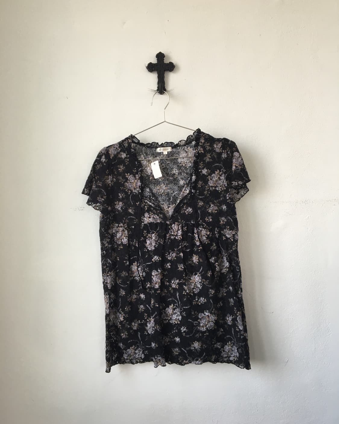 Flower pattern top 상품이미지2