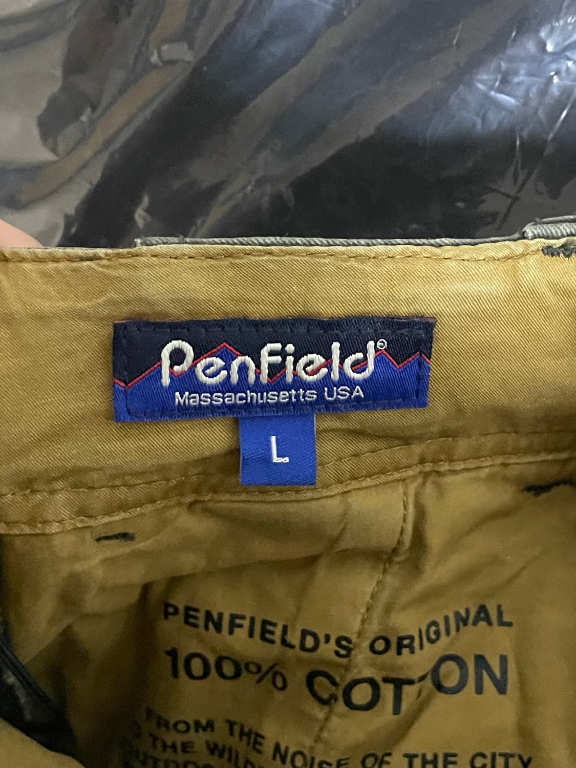 [L] 펜필드 페이디드 앤틸러스 턱 트루저 팬츠 올리브 상품이미지3