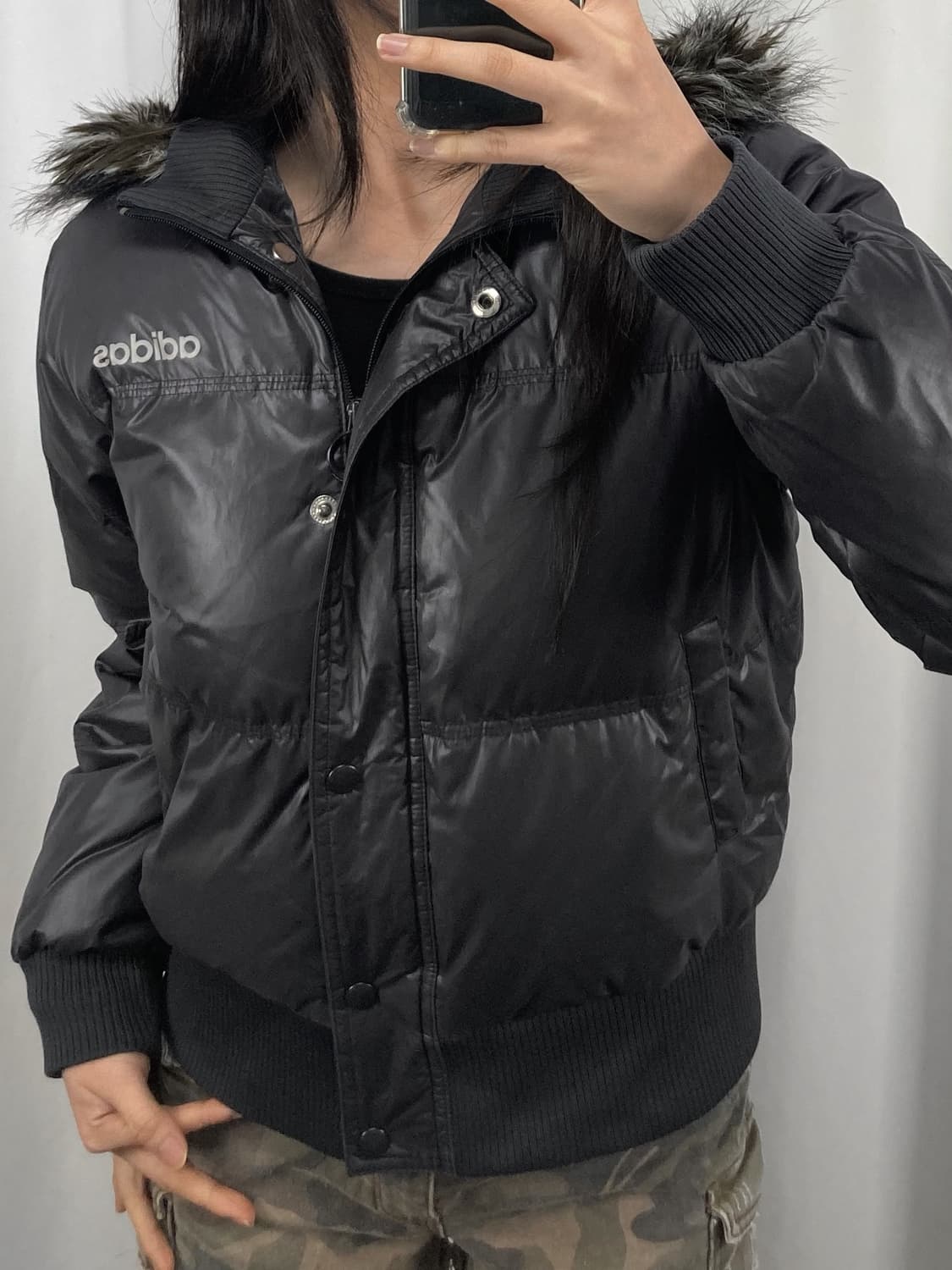 아디다스 블랙 패딩 상품이미지1